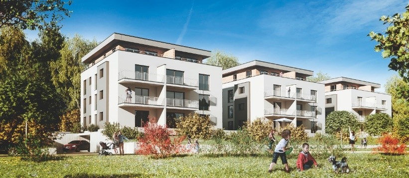Neubau von 99 Wohnungen